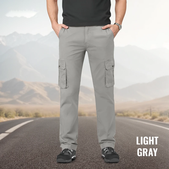 👖🏃 Pantalon cargo multipoches pour homme – matière respirante et coupe moderne pour les activités en extérieur ou en ville 🏙️📦