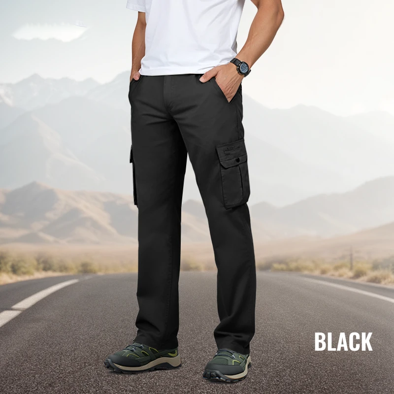 👖🏃 Pantalon cargo multipoches pour homme – matière respirante et coupe moderne pour les activités en extérieur ou en ville 🏙️📦