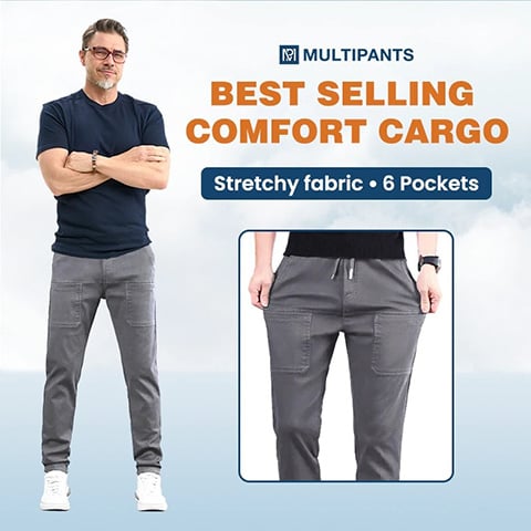 🎁Hot Sale 70% OFF🏆MultiPants – High Stretch Multi-pocket Durable Cargo Pants