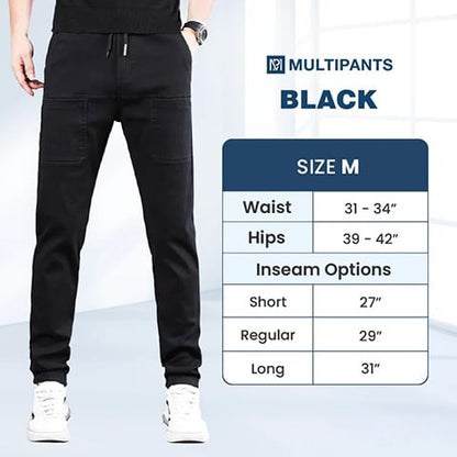 👖Letzter Tag 46% Rabatt🔥MultiPants – strapazierfähige Cargohose mit hoher Elastizität und mehreren Taschen