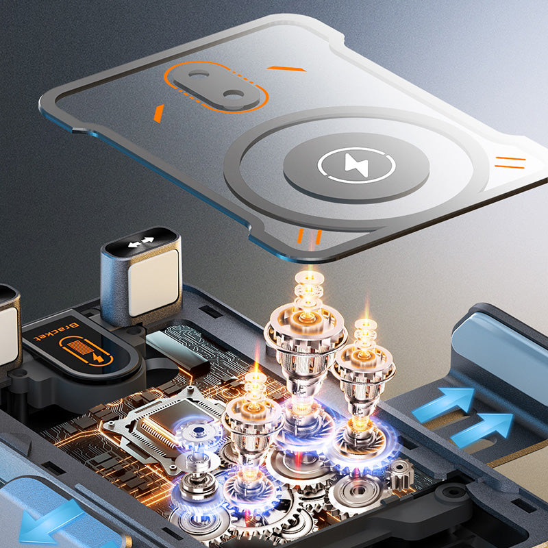 🔥HEISSER VERKAUF 50 % RABATT🎁⚡Über 50.000 verkauft! 📱Intelligente 2-in-1 Auto-Drehbare Handyhalterung &amp; Kabelloses Ladegerät⚡