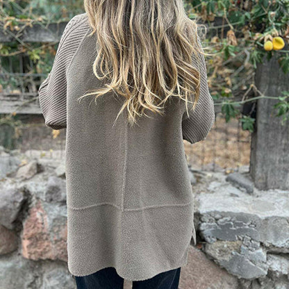 ❄️🍂Mittellanger Damenrock mit doppelten Knöpfen und Revers -❤️‍🔥Bleib diesen Winter schön warm!
