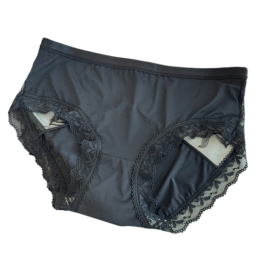 📢📢 Flash Sale⚡: Endet in 3 Stunden!⏰⏰ Weiche Spitzen-Slips für Damen mit mittlerer Leibhöhe