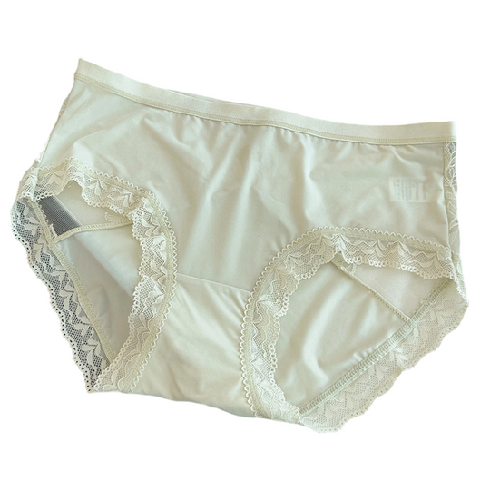 📢📢 Flash Sale⚡: Endet in 3 Stunden!⏰⏰ Weiche Spitzen-Slips für Damen mit mittlerer Leibhöhe