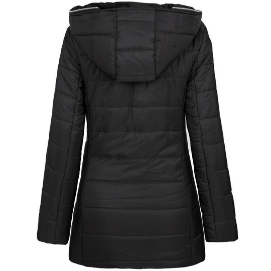 ❄️ SISTE SALGSDAGEN - 50 % RABATT 💖 Damejakke med hette og plysjfôr