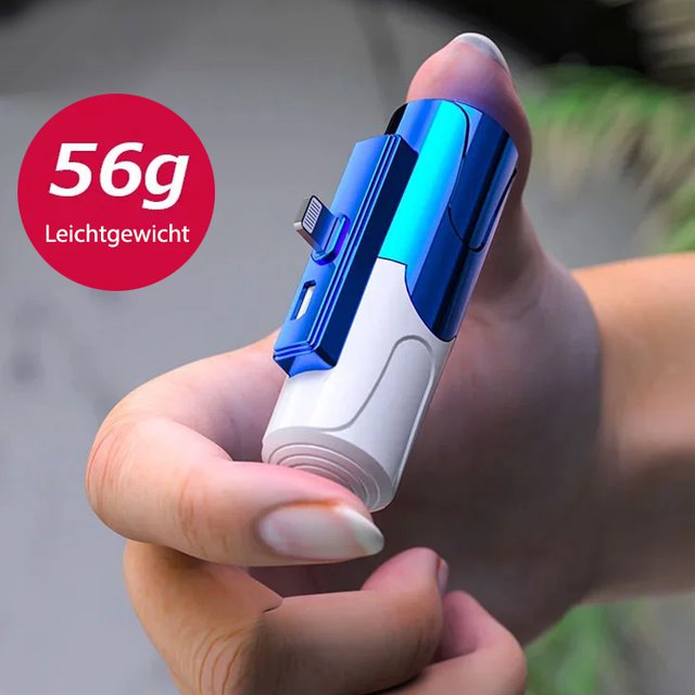 🔥Eliminer frykten – Ultrakompakt hurtigladende powerbank