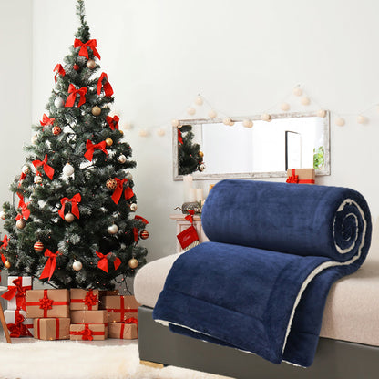 🥰Weihnachtsaktion – Zeitlich begrenzt 50%RABATT🥰Doppelschichtige, dicke Plüschdecke
