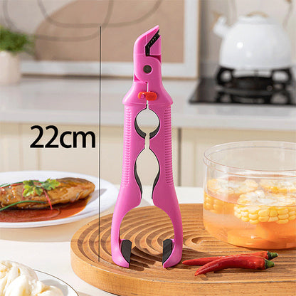 🍽️ 38% RABATT HEISSER VERKAUF! ✨ 3-in-1 Silikon-Schüssel- und Tellerklemme - Spülmaschinenfest & Hitze-beständig bis 230°C für Sicheren Transport von Mahlzeiten 🍱🔒