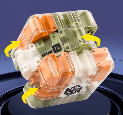 💥 LETZTER TAG VERKAUF 50% RABATT 💥Großes Labyrinth 3D-Puzzle Labyrinthwürfel – spannendes Denkspiel