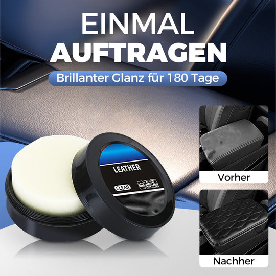 🧼 KAUFEN 3 ERHALTEN 2! ✨ Reinigungs- &amp; Pflegecreme für Leder - Tiefenreinigung mit Natürlichen Ölen für Möbel, Autositze &amp; Accessoires 🛋️🌟