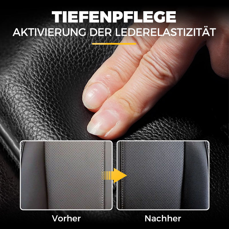 🧼 KAUFEN 3 ERHALTEN 2! ✨ Reinigungs- &amp; Pflegecreme für Leder - Tiefenreinigung mit Natürlichen Ölen für Möbel, Autositze &amp; Accessoires 🛋️🌟