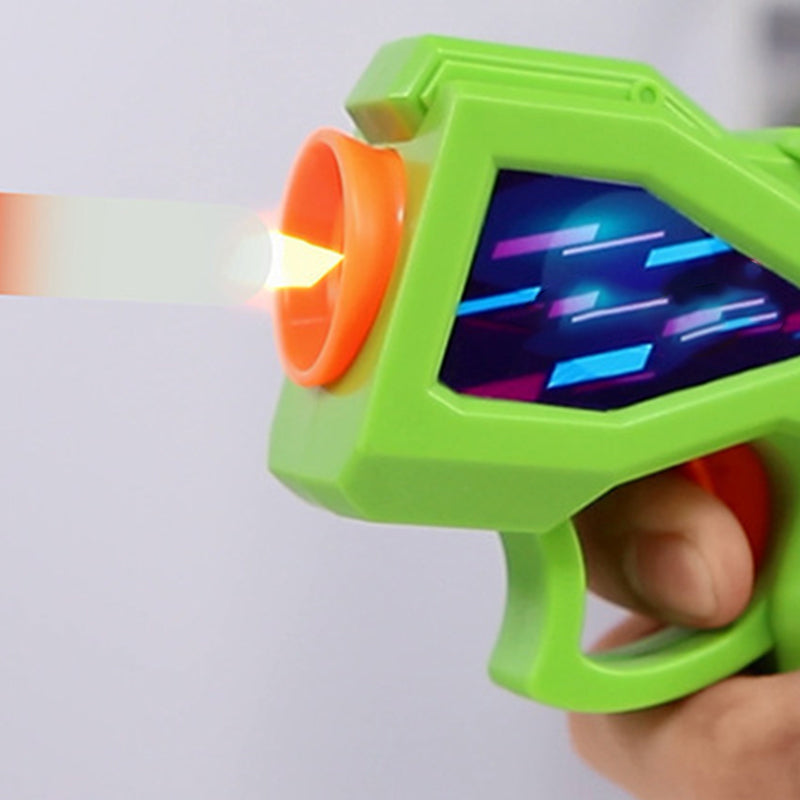 Leuchtendes Schießziel-Spielzeugpistole-Set für Kinder