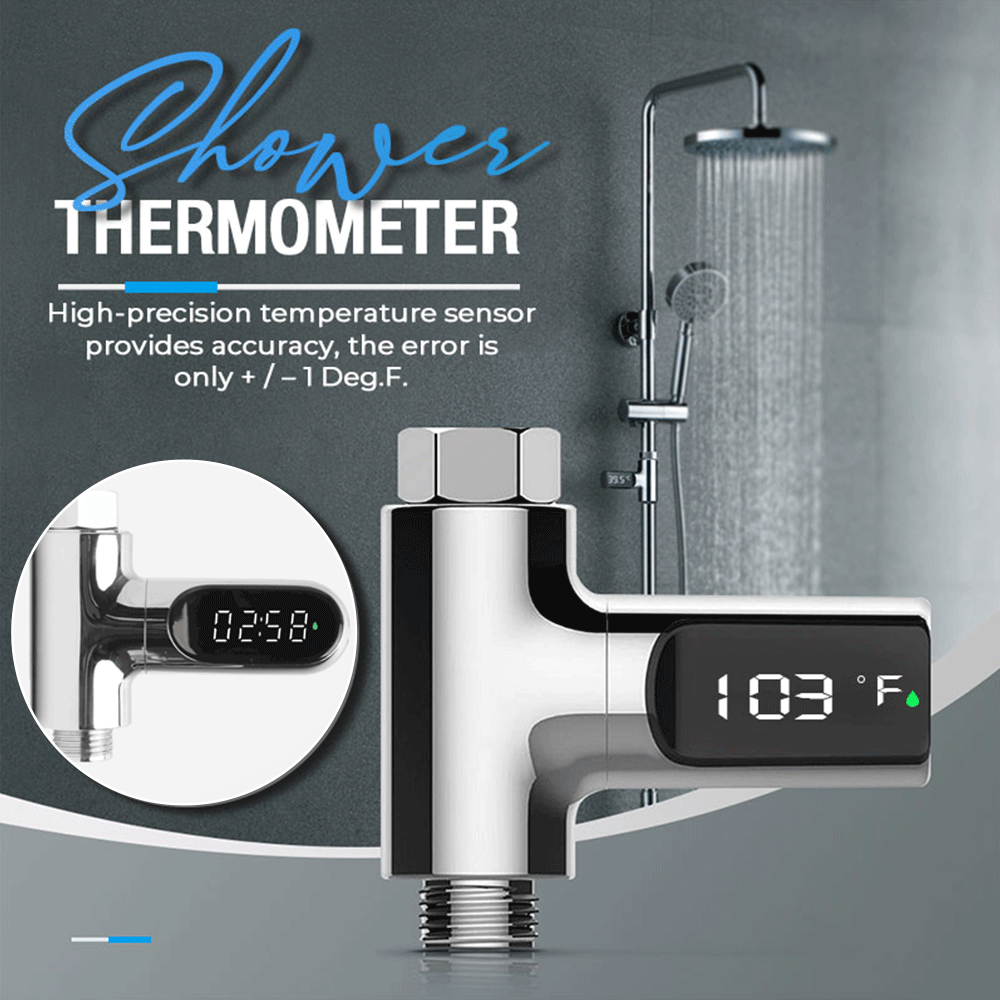 Safe &amp; Cozy Shower Thermometer