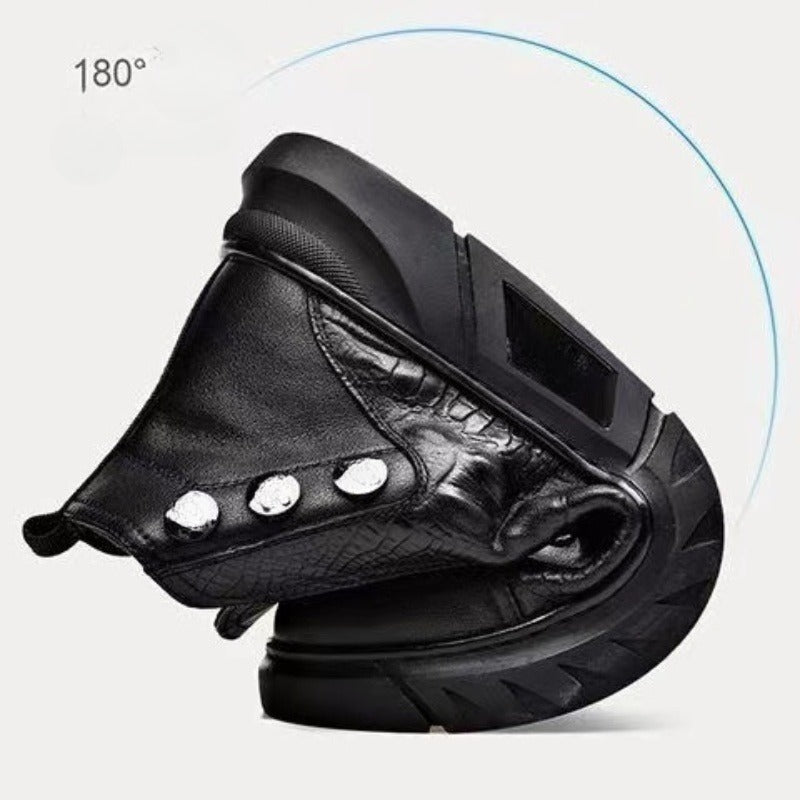 Bequeme Thermoschuhe für Herren, hochgeschlossen, zum Hineinschlüpfen (Kostenloser Versand)