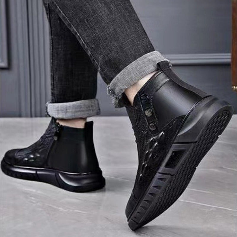 Bequeme Thermoschuhe für Herren, hochgeschlossen, zum Hineinschlüpfen (Kostenloser Versand)
