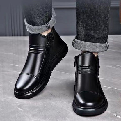 Bequeme Thermoschuhe für Herren, hochgeschlossen, zum Hineinschlüpfen (Kostenloser Versand)