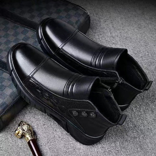 Bequeme Thermoschuhe für Herren, hochgeschlossen, zum Hineinschlüpfen (Kostenloser Versand)