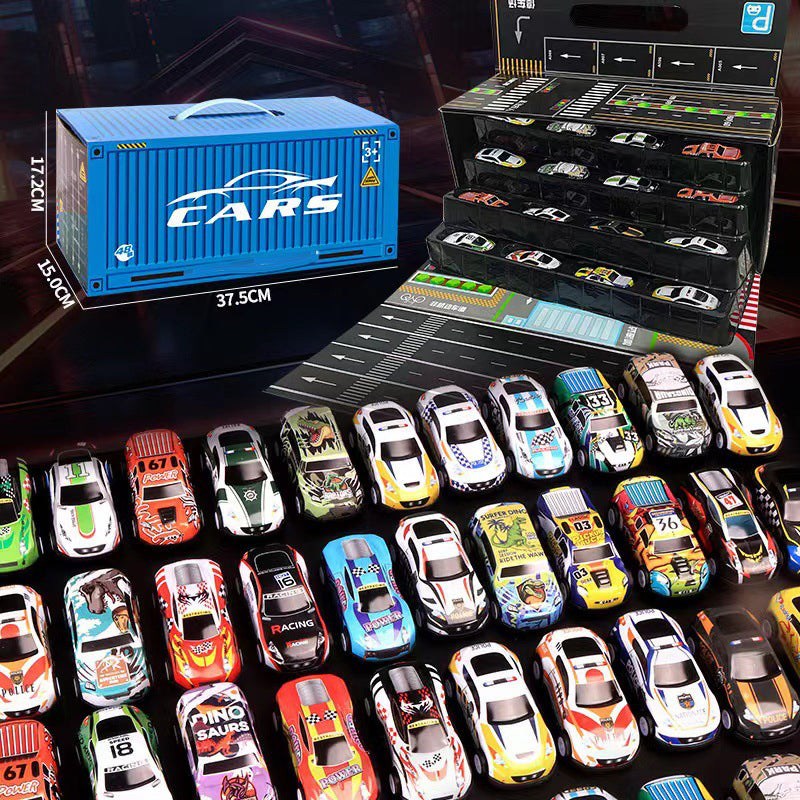 🎉 50% OFF NEW YEAR'S HOTTEST GIFT! ✨ Ultimate 48-Car Collection - Interactive Play with Sound Effects & Looping Tracks for Endless Fun! 🚗🎪