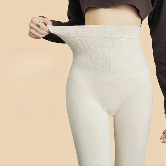 Warme, weiche, eng anliegende Damen-Baselayer-Hose