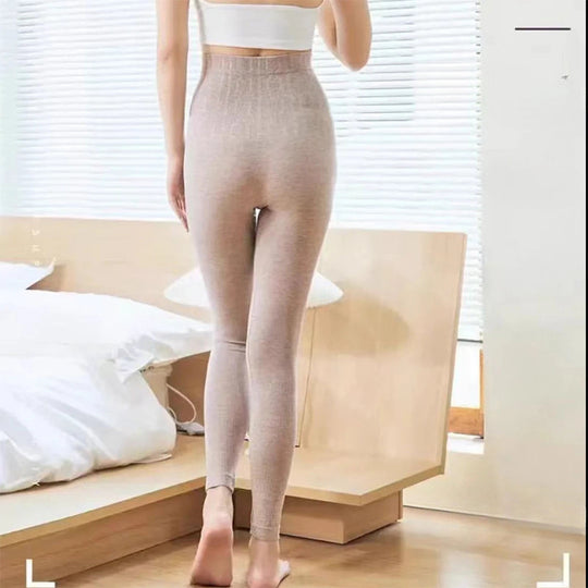Warme, weiche, eng anliegende Damen-Baselayer-Hose