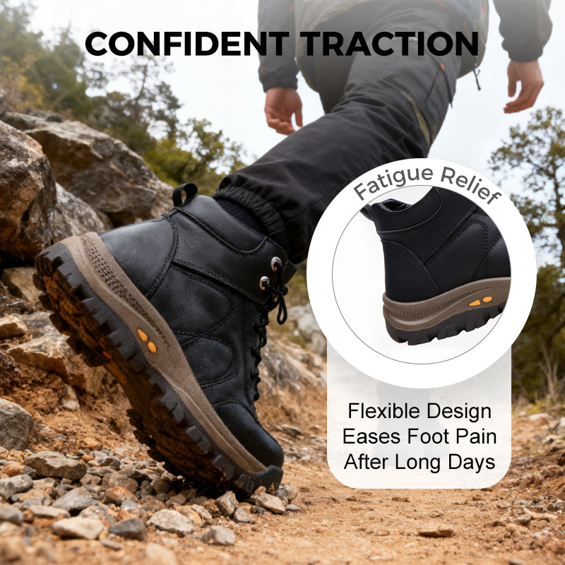 Botas de montaña de altura media para todo tipo de clima para hombre