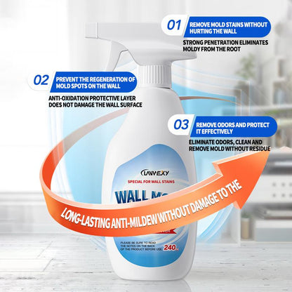 🔥 2+1 Aktion | Profi Schimmel- & Stockflecken-Spray – Entfernt hartnäckige Flecken an Fugen, Textilien und Fliesen mit Langzeitschutz🏡✨