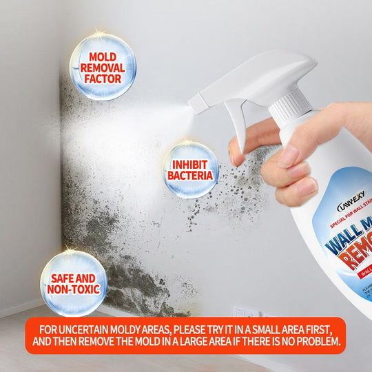 🔥 2+1 Aktion | Profi Schimmel- &amp; Stockflecken-Spray – Entfernt hartnäckige Flecken an Fugen, Textilien und Fliesen mit Langzeitschutz🏡✨