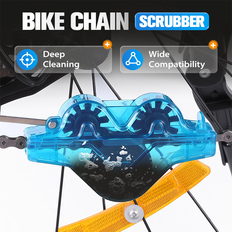 📢📢50 % Rabatt!! ⏰ 🚴‍♂️🔧 Fahrradkettenreiniger – Schnelle Fettlösung, Schützt vor Rost &amp; Einfache Anwendung für eine Saubere und Leise Kette 💦