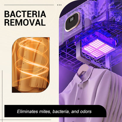 🌀 LETZTER TAG 60% RABATT! ✨ Tragbarer Faltbarer Mini-Trockner - Schnelle Trocknung mit 3 Temperaturstufen & USB-Aufladung für Reise & Zuhause 🌬️🔌