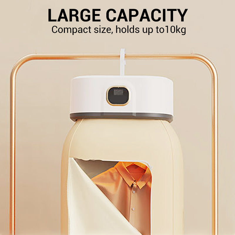 🌀 LETZTER TAG 60% RABATT! ✨ Tragbarer Faltbarer Mini-Trockner - Schnelle Trocknung mit 3 Temperaturstufen & USB-Aufladung für Reise & Zuhause 🌬️🔌