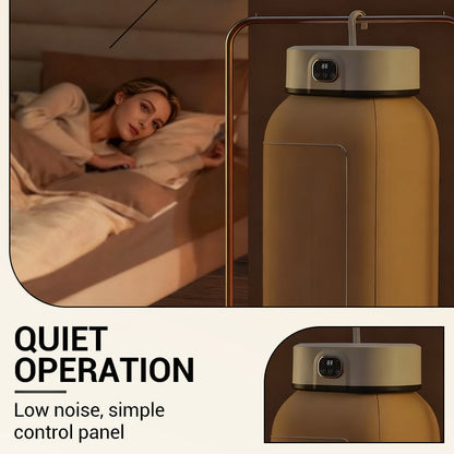 🌀 LETZTER TAG 60% RABATT! ✨ Tragbarer Faltbarer Mini-Trockner - Schnelle Trocknung mit 3 Temperaturstufen & USB-Aufladung für Reise & Zuhause 🌬️🔌