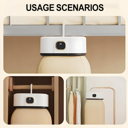 🌀 LETZTER TAG 60% RABATT! ✨ Tragbarer Faltbarer Mini-Trockner - Schnelle Trocknung mit 3 Temperaturstufen & USB-Aufladung für Reise & Zuhause 🌬️🔌