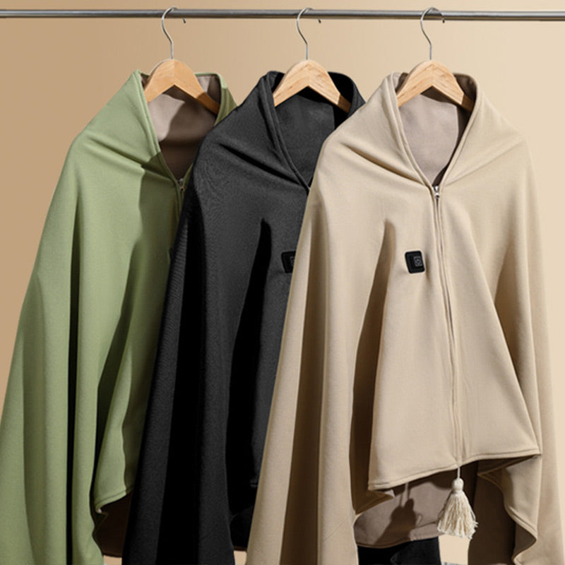 ⏳ Letzter Tag: 50 % auf das gesamte Sortiment!⏰Beheizte Kuscheldecke für Herbst & Winter – Waschbar, Extra Dick, Ideal für Büro & Mittagspause