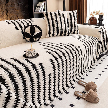 🛋️ 57 % RABATT! 🧸 PLÜSCH-SOFAÜBERZÜGE – Ultraweiches Sherpa- und kratzfestes Material, maschinenwaschbar, mit elastischen Ecken für sicheren Halt 🐾✨