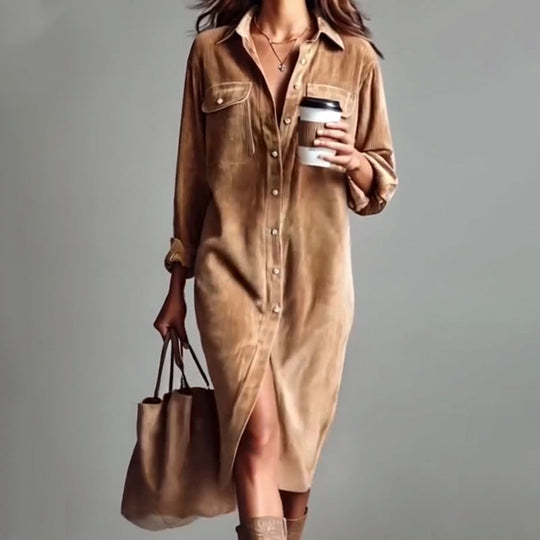 Lässiges Modekleid für Frauen