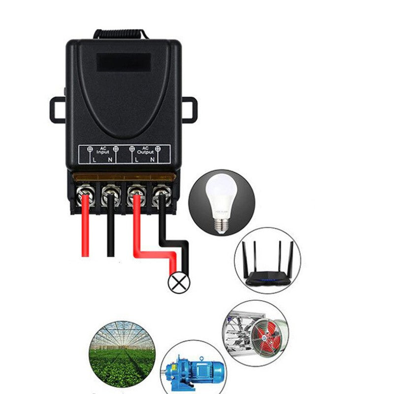 🔌 50% RABATT JETZT ! ⚡ Drahtloser Fernbedienungsschalter und Empfänger-Set – Einfache Installation, Breite Kompatibilität &amp; Sichere Nutzung 🏠