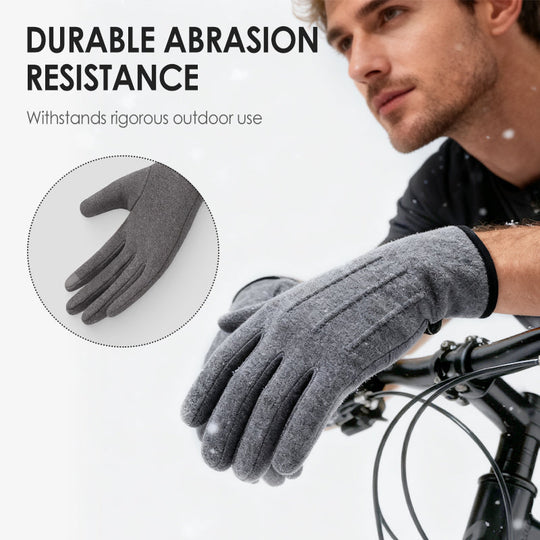 Winddichte, warme Handschuhe mit Touchscreen-Funktion und rutschfestem Griff