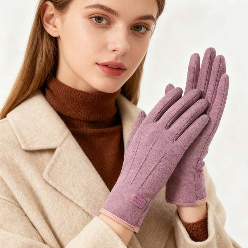 Winddichte, warme Handschuhe mit Touchscreen-Funktion und rutschfestem Griff