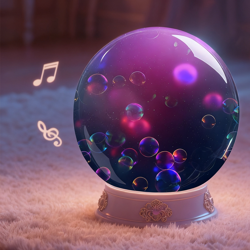 Video Display Sphere for Cherished Moments