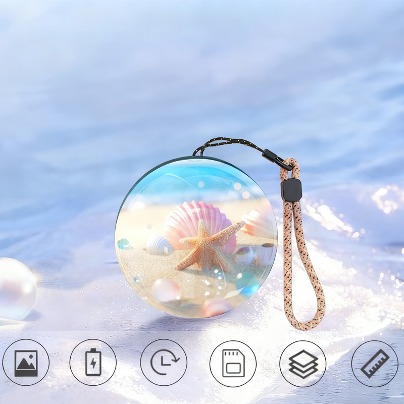 Video Display Sphere for Cherished Moments