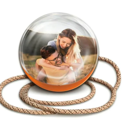 Video Display Sphere for Cherished Moments