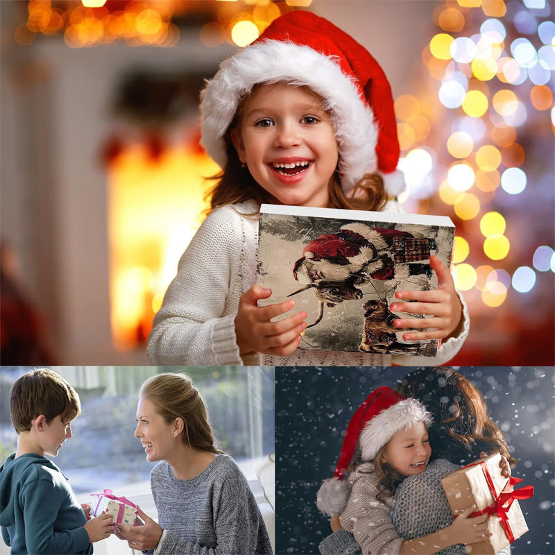 🎄Christmas Sale 50% Rabatt🎉Adventskalender mit Hochlandrind-Design