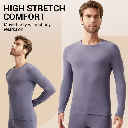 Conjunto térmico con forro de felpa para hombre