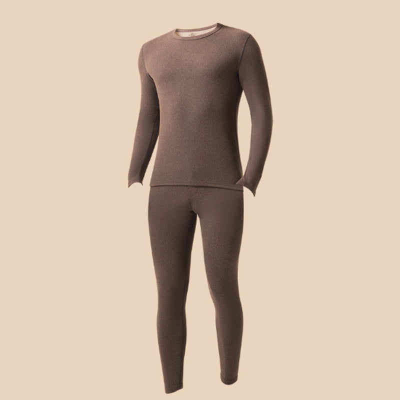 Conjunto térmico con forro de felpa para hombre