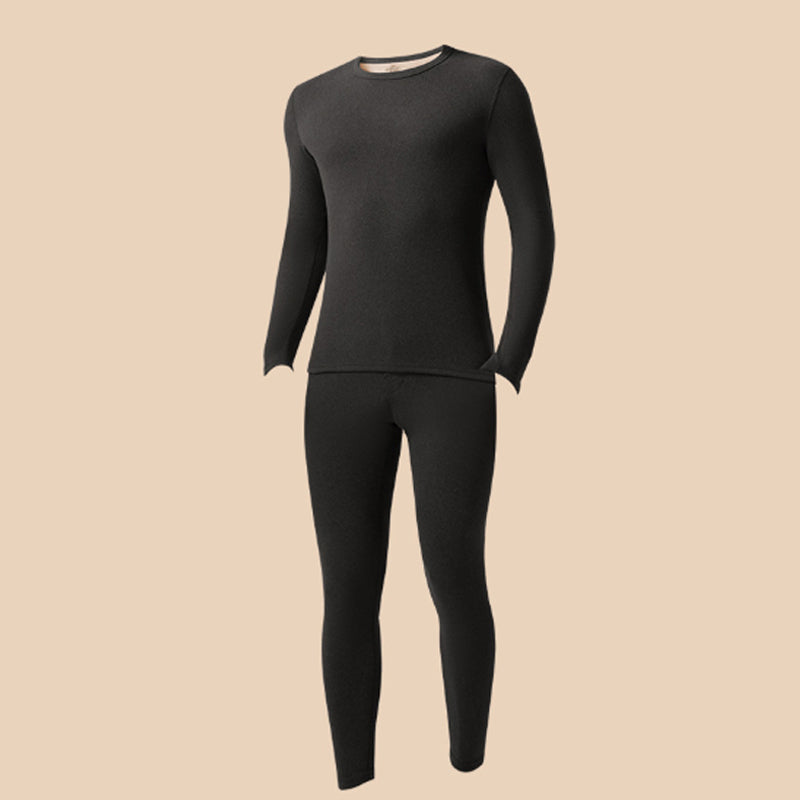Conjunto térmico con forro de felpa para hombre