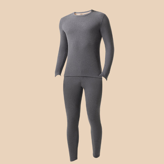 Conjunto térmico con forro de felpa para hombre