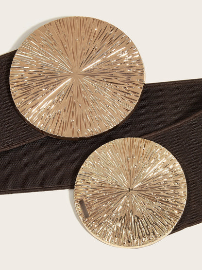 Damen Vintage Goldschnalle Hochelastischer Gürtel🎁