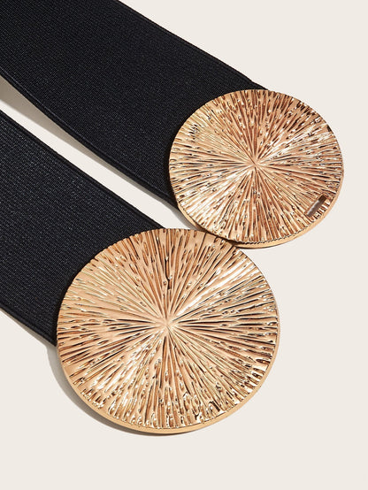 Damen Vintage Goldschnalle Hochelastischer Gürtel🎁