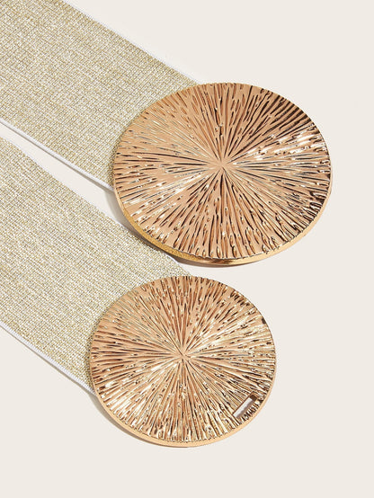 Damen Vintage Goldschnalle Hochelastischer Gürtel🎁