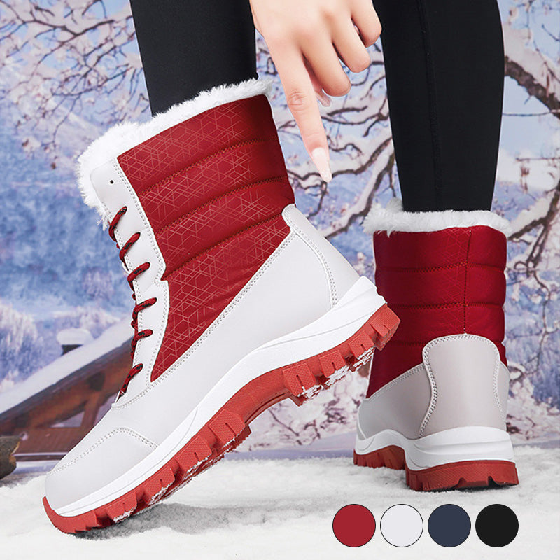 👢 JETZT 50% RABATT! ⏰ Wasserdichte Damen-Winterstiefel – wärmeisolierend und rutschfest, perfekt für Schnee und Kälte ❄️✨